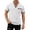 M10-White, variant on Ulitacool Mens T Shirts Plaid Pattern Shirt With Pocket Short Sleeve Tops Relax Fit Clothes Black