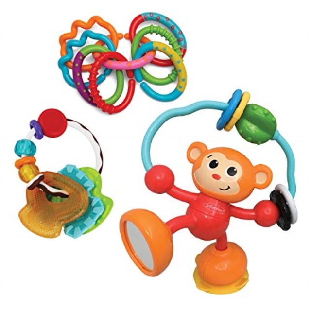 infantino monkey teether