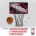 thumbnail image 2 of Franklin Sports NBA Cleveland Cavaliers Over the Door Basketball Hoop - Kids Indoor Basketball Hoop with Mini Basketball - NBA Fan Shop Mini Hoop for Bedroom + Office - Over the Door Mini Hoop Set, 2 of 13
