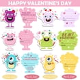 thumbnail image 4 of Tarjetas de San Valentín WOONOO, paquete de 36, con varitas de burbujas para niños, 4 of 7