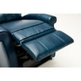 thumbnail image 6 of Home Square 2 Piece Traditional Faux Leather Accent Chair Set in Navy Blue, 6 of 18