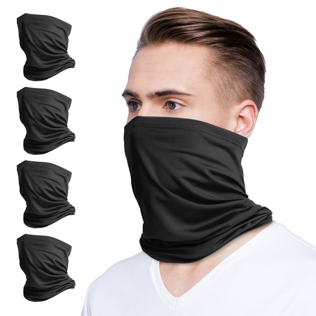 Polainas para cuello VULKIT, 4 unidades, con protección UV, reutilizables