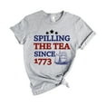 thumbnail image 4 of Spilling The Tea Since 1773 Shirt, US History Teacher Shirt, Independence Day Shirt, Unisex T-Shirt, 4 of 5