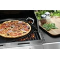 thumbnail image 4 of Outset Cast Iron Grill Skillet and Pan with Forged Handles for Pizza, Eggs, Pancakes, Burgers and Steaks, 14-inch, Black, 4 of 6