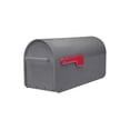 thumbnail image 1 of Architectural Mailboxes 5560P-R-10 Sequoia Heavy Duty Post Mount Mailbox, Pewter, 1 of 5