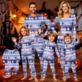 thumbnail image 7 of Matching Halloween Pajamas Set for Whole Family, Breathable Long Sleeve Halloween Family Pajamas with Moon Ghost Pattern, Cozy Family Halloween Pajama Set Sleepwear, 7 of 7