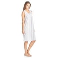 thumbnail image 2 of Casual Nights Women's Fancy Lace Floral Sleeveless Nightgown, 2 of 2