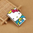 thumbnail image 4 of Hello Kitty Lighter Case Sleeve Cover Stainless steel lighter protection box Metal lighter case cover Suitable for men and women home use, 4 of 5
