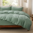 thumbnail image 1 of Juego de cama Bedsure, funda de edredón tamaño queen con sábana bajera ajustable, 4 piezas, 1 of 8