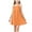 Orange A, variant on Ashirexll Teen Summer Dresses, Girls Summer Dress, 4-15Y Girls Cute Casual Slip Dress Solid Color Sleeveless Camisole A-Line Dress