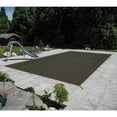 thumbnail image 5 of Sunshades Depot 8'x20' Rectangle Brown Winter Pool Cover Pool Safety Covers for In-Ground Swimming Pools Inground Pool Leaf Net Cover Wire Rope Hemmed All Edges, 5 of 5