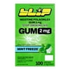 Blip NRT Nicotine Gum - 2mg Mint Freeze Flavor (100 Count)