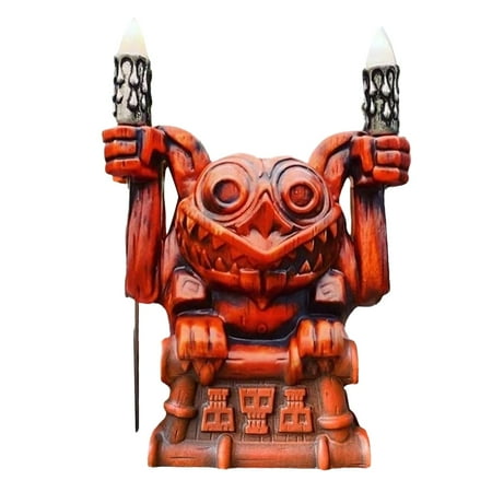 

LKMEI Cup Mug Hawaii Ceramic Haunted Mansion Gargoyle Steel Drinkable Decoration