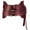 Red, variant on Retro Belt Medieval PU Leather Armor Adjustable Wide Studded Waist Belt For Halloween Cosplay Costume Accessory
