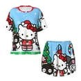 thumbnail image 4 of Lsque Sanrio Women's Short-Sleeved Pajama Set - 2 Piece Soft and Lightweight Sleepwear Set-Small, 4 of 9