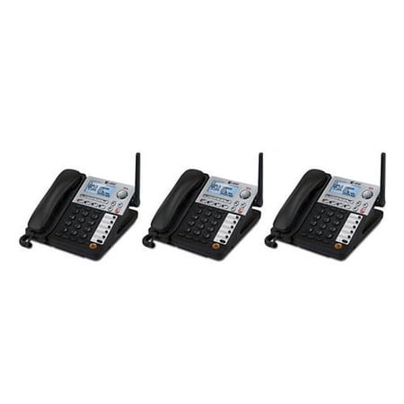 UPC: 0650415508587 | AT&T SB67148 (3-Pack) 4-line Corded Telephone