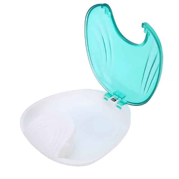 ACDANC Retainer Case Orthodontic Retainer Case,Portable Large Retainer Cases for Orthodontic Retainer,Mouth Guard and Denture Storage,Tight Snap Lock,Light and Easy [blue]