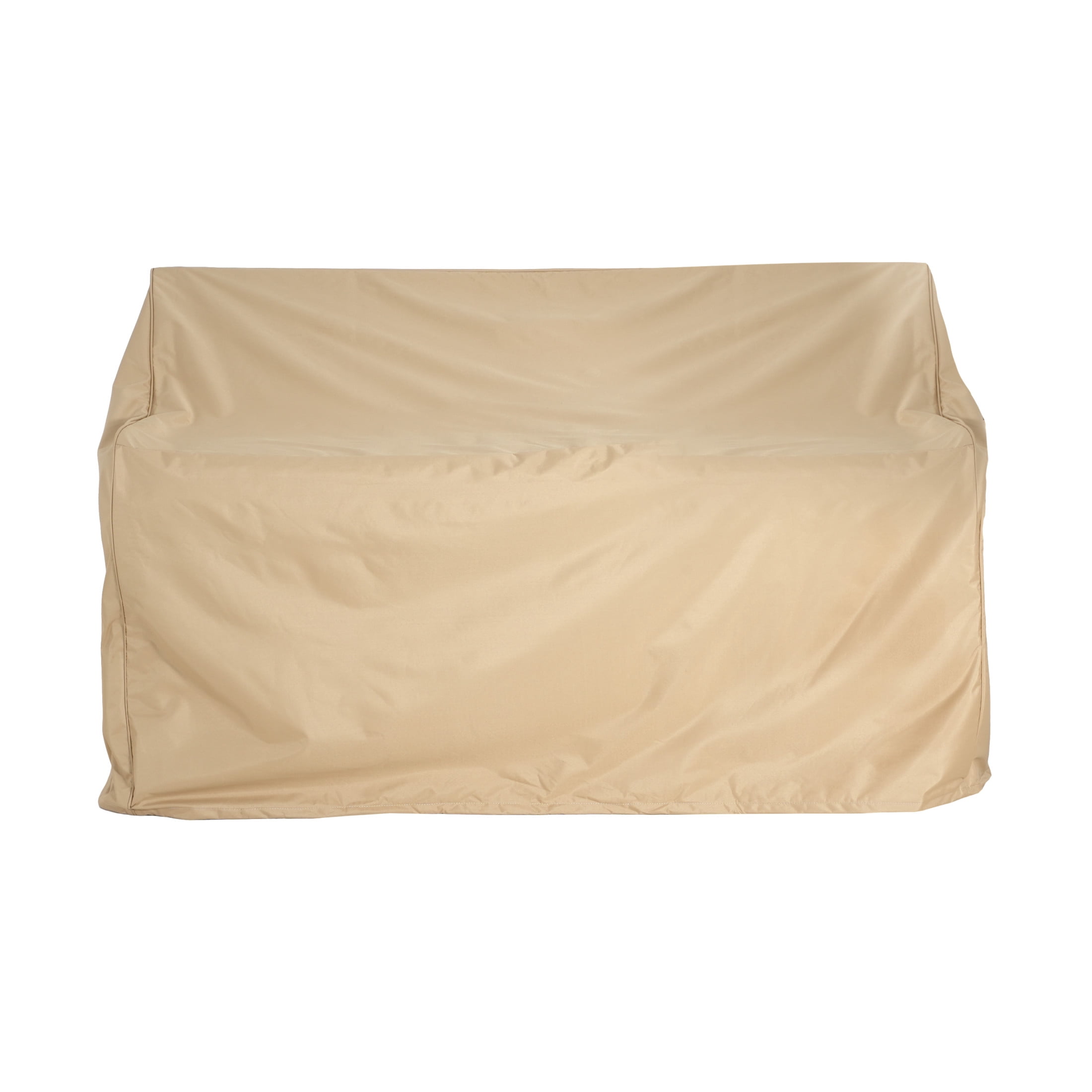 Christopher Knight Home Waterproof Outdoor Loveseat Sofa Cover with Air Vents, 60” L x 36” W x 35”, Beige