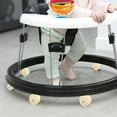 thumbnail image 1 of CTIRCHIU 8Pcs Silent Beige Walker Replacement Wheels Plastic Durable Swivel Casters Easy Installation, 1 of 7