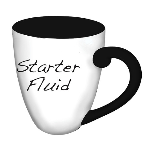 Evergreen Enterprises, Inc Brutal Starter Fluid Coffee Cup