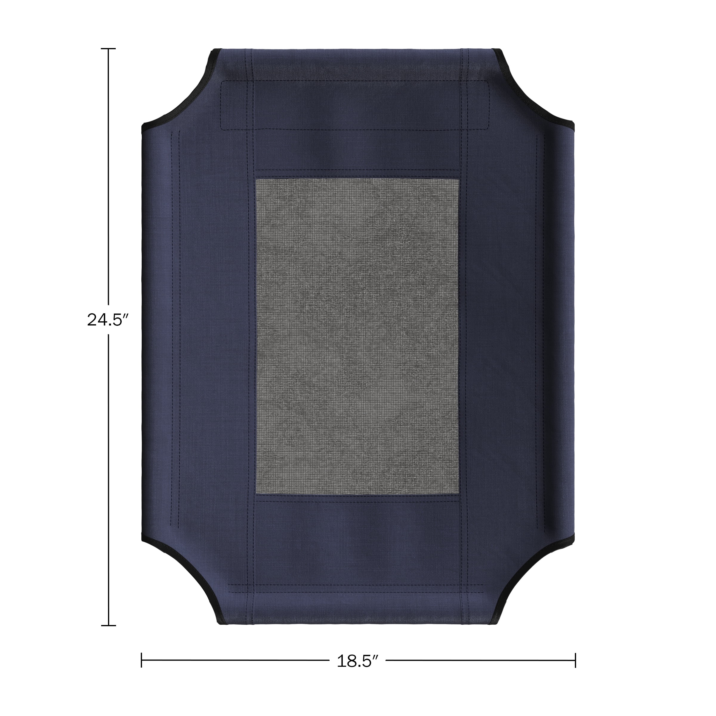 PETMAKER 24.5x18.5-Inch Replacement Elevated Dog Bed Cover (Blue)