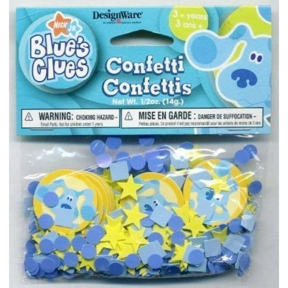 American Greetings Blue's Clues Confetti, Color: Blue, Perfect for Birthday Bash