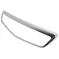 thumbnail image 2 of Grille Trim Compatible with HONDA CIVIC 1999-2000 Chrome Sedan, 2 of 5