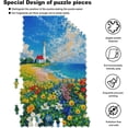 thumbnail image 6 of Puzzles for Adults 1000 Pieces Landscape Ocean Lighthouse Summer Beach Puzzles, Nature Jigsaw Puzzles for Adults, Landscape Challenging Puzzles for Adults and Families, 6 of 8