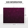 thumbnail image 2 of Fotbe Dark Purple Glitter Alfombrilla de Secado para Cocina con Estampado, 18x24 Pulgadas, 2 of 7