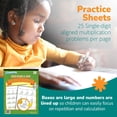 Multiplication Problem Pages Double Digit Multiplication Workbook 50 Tear-Off Pages For 3rd 4th ...
