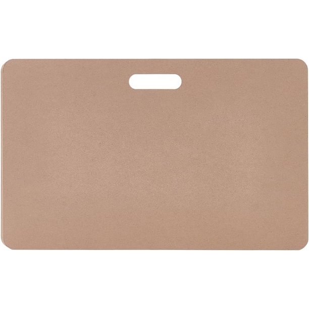 Tabla portátil para amasar arcilla de 40 x 25 cm (15,7 x 9,8 pulgadas), tabla para modelar arcilla blanda con asa integrada