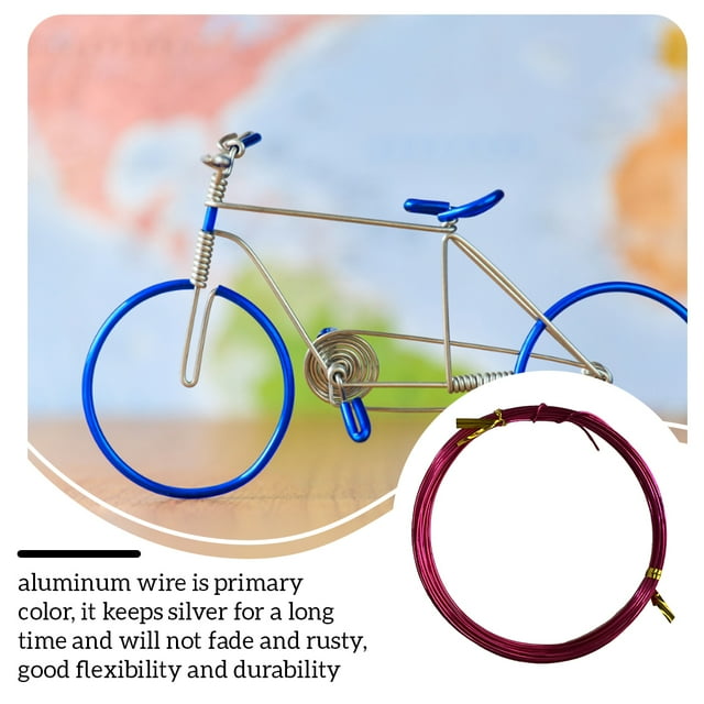 Craft Wires DIY Handicrafts Braided Thread Good Flexibility Durable Shiny Jewelry Lines Exquisite Design for Sculpturing Deep Powder