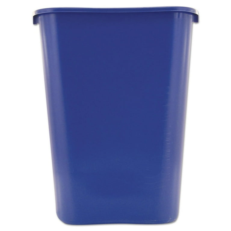Deskside Recycling Container with Symbol, Large, 41.25 qt, Plastic, Blue Deskside Recycling Container with Symbol, Large, 41.25 qt, Plastic, Blue