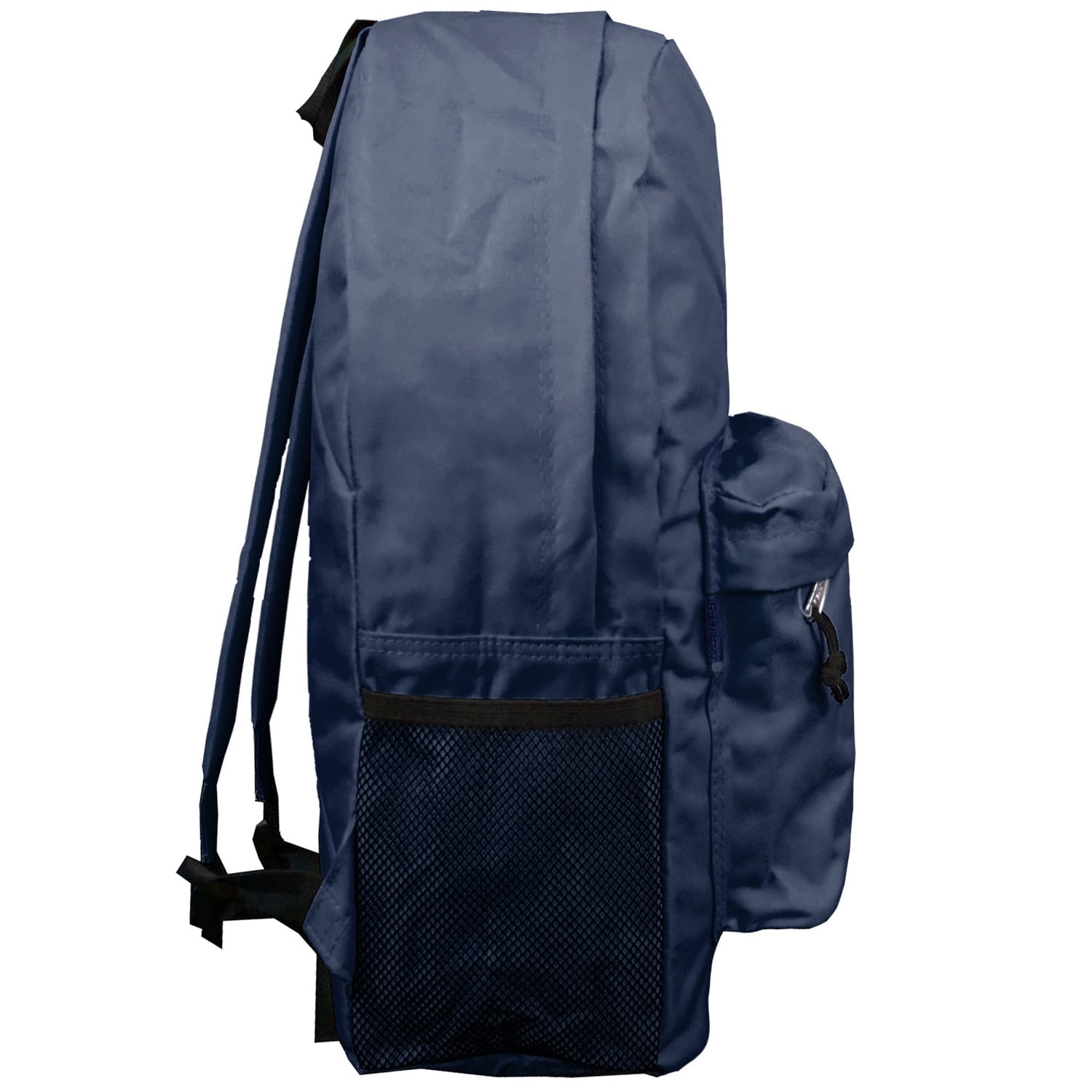 K-Cliffs Unisex Case 30 Pieces Classic 18" School Backpacks Navy, Teen-Adult