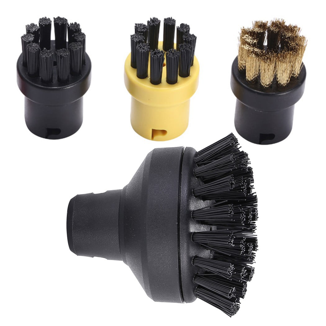1 Pack Steam Cleaners Large Round Cleaning Brush For Karcher SC1 SC2 SC3 SC4 SC5 