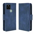 thumbnail image 1 of Case for Google Pixel 5 Cover Adjustable Detachable Card Holder Magnetic closure Leather Wallet Case - Blue, 1 of 5