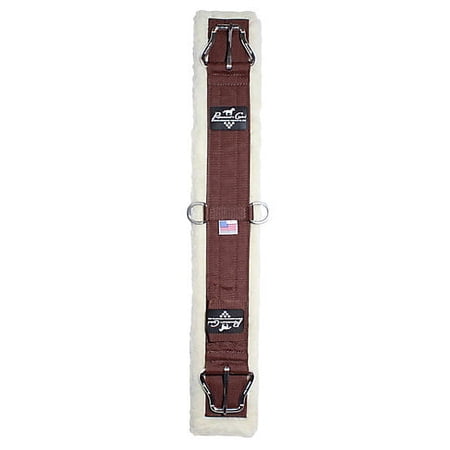 Professionals Choice Merino Wool Western Cinch - Ultimate Comfort Chocolate / 24