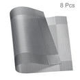 thumbnail image 3 of Uxcell 450x300mm Woven Table Place Mats Silver Gray 8 Pack, 3 of 5