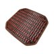 thumbnail image 5 of Cojín de bambú para asiento de coche, antideslizante, resistente, universal, transpirable, para verano Café, 5 of 9
