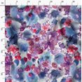 thumbnail image 3 of Soimoi Rayon Fabric Rose Watercolor Print Fabric by the Yard 42 Inch Wide, 3 of 6