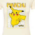 thumbnail image 3 of Pokémon - Retro Pikachu - Juniors Fitted Graphic T-Shirt, 3 of 5