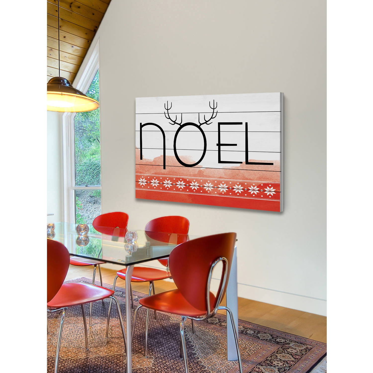 Marmont Hill "Noel" by Diana Alcala Painting Print on White Wood