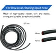 thumbnail image 4 of Universal 4M Windshield Wiper Fluid Hose Kit with 12 Multi-Shape Connectors for Cars, SUVs, and Trucks - Durable Rubber Construction, Easy Installation, and Wide Compatibility., 4 of 6