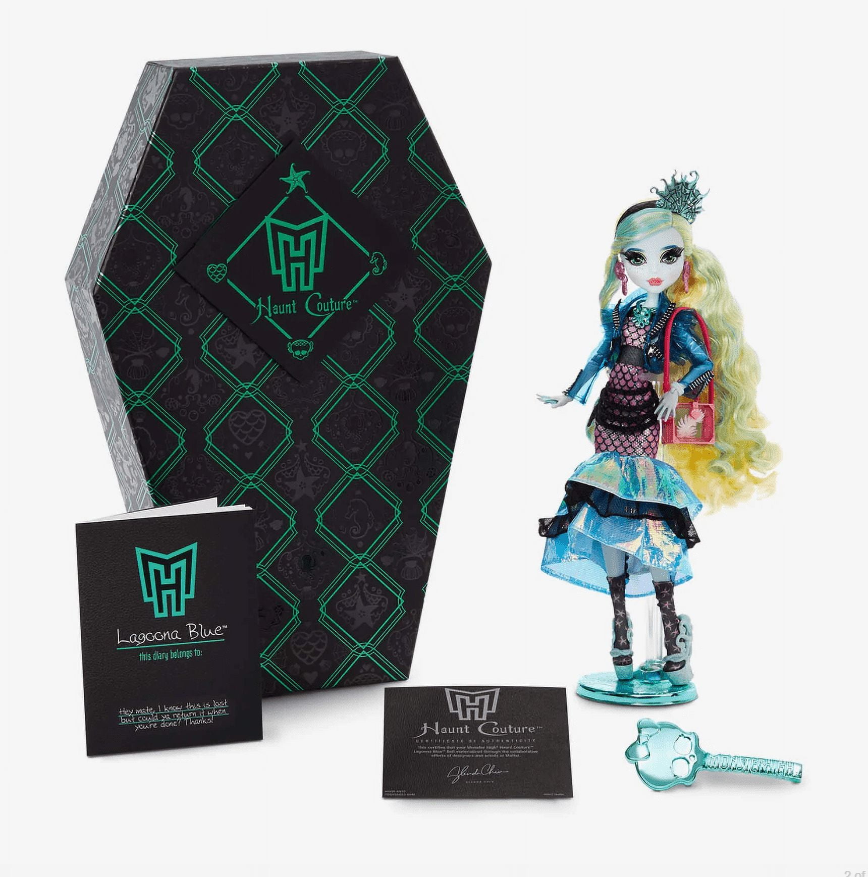Free Shipping! Monster High Haunt Couture Clawdeen Wolf Doll Free Shipping! Monster High Haunt Couture Clawdeen Wolf Doll