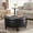 Black, variant on VEANERWOOD 30" Inch Faux Leather Upholstered Storage Ottoman Bench, Tufted Coffee Table with Lift Top for Living Room Bedroom Furniture