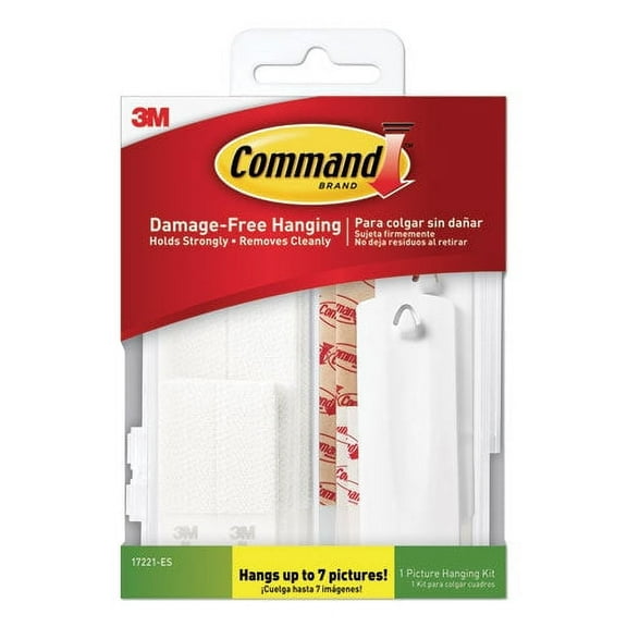 Command Picture Hanging Kit, Assorted Sizes, 24 Pieces-Pack