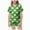 H167-Green, variant on TOWED22 Halloween Pajamas Girl Silk Pajamas Button Up Shirt and Shorts Satin Pajama Set 2 Piece Loungewear Sleepwear Outfit Sets for 2-13 Years(Green,4-5 Y)