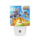 thumbnail image 1 of Arena de Batalla del Zoológico Luz nocturna LED con sensor de anochecer a amanecer para dormitorio, baño, pasillo, escaleras - Lámpara LED nocturna de enchufe, 0.5W - 1 pieza, 1 of 6
