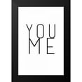 thumbnail image 2 of Waltz, Anne 17x24 Black Modern Framed Museum Art Print Titled - You me, 2 of 5
