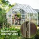 thumbnail image 4 of SGACAI Clips de acero inoxidable para acristalamiento de invernaderos Elite Greenhouses, 25-100 unidades, 4 of 6